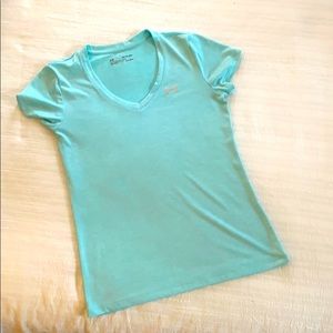 Light blue Under Armour shirt